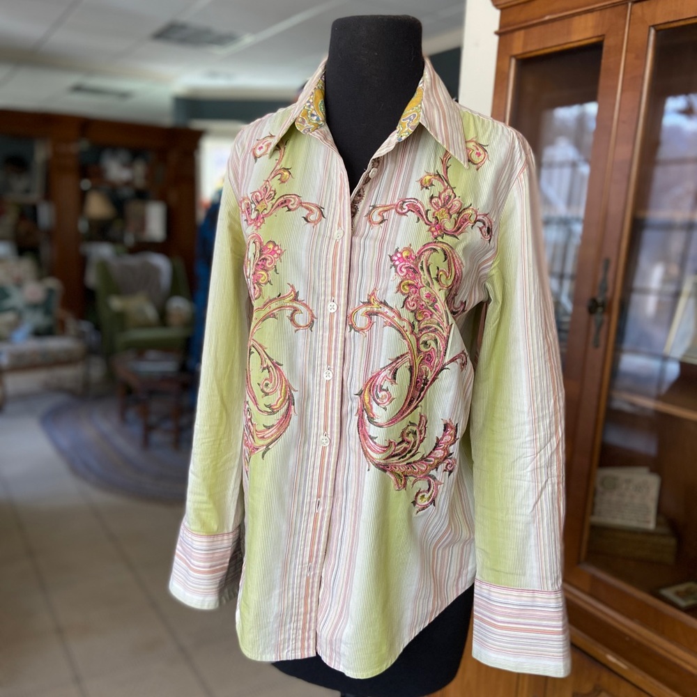 Embroidered Robert Graham Western Shirt